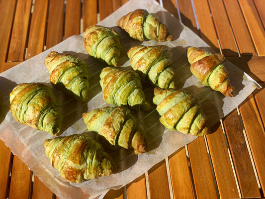 matcha croissant