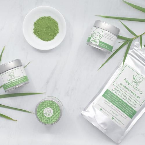 heymatcha Premium ceremonial matcha and Culinary matcha 