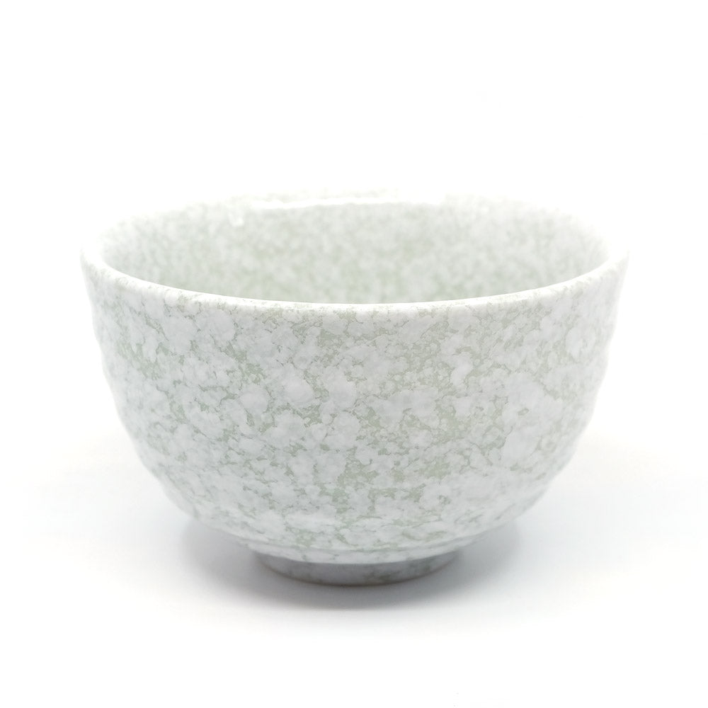 Ceramic Matcha Bowl (Chawan) Snowy Jade